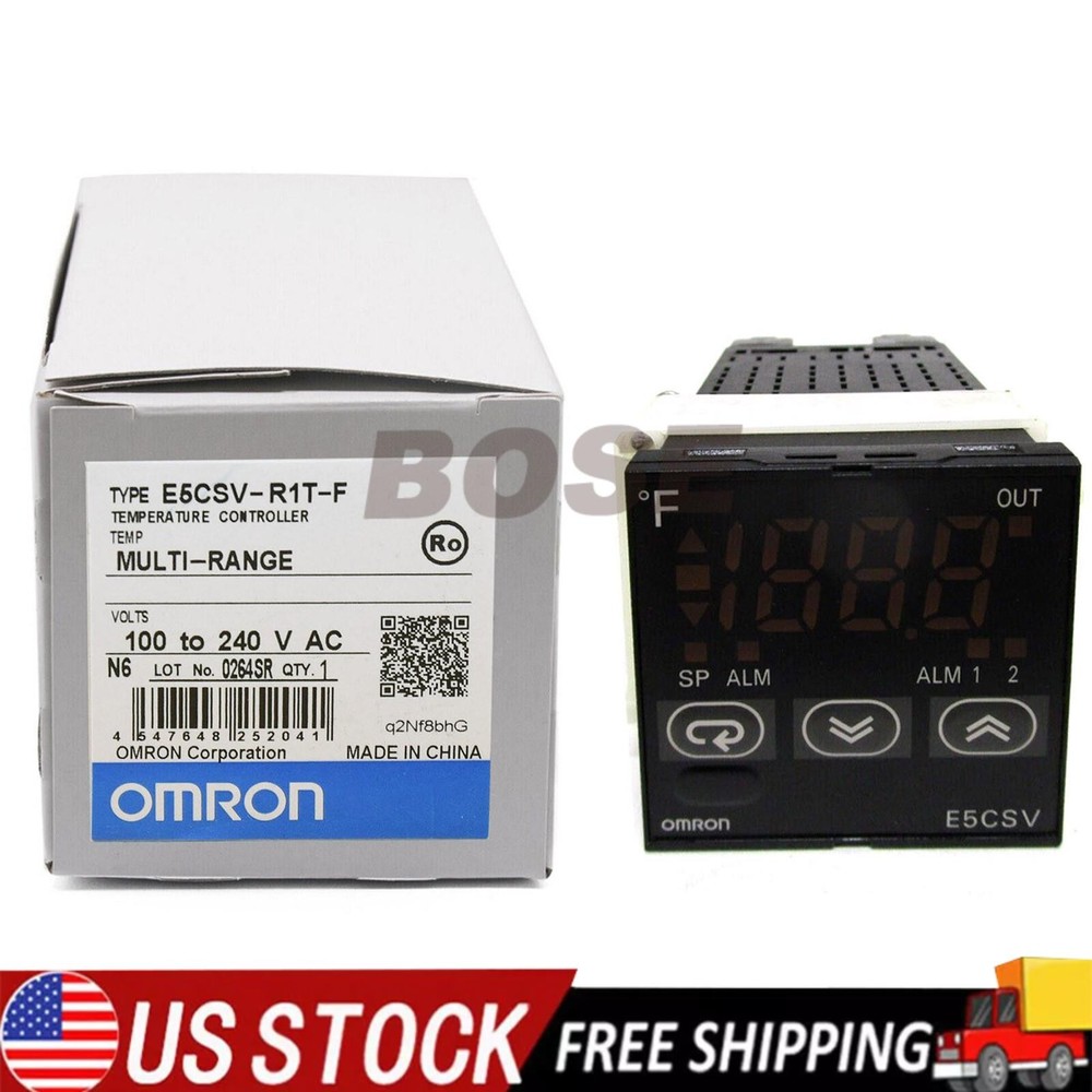 Brand New In Box Omron E5CSV-R1T-F E5CSVR1TF Temperature Controller