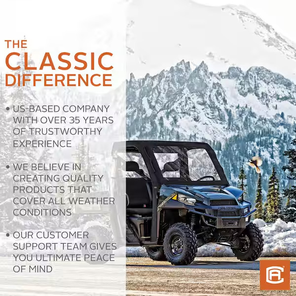 UTV Front Windshield for Polaris Ranger 2002 to 2008