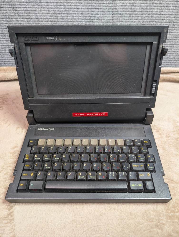 Vintage Gridcase 3 Plus Computer U.S. Central Command Air Force MacDill 1980's