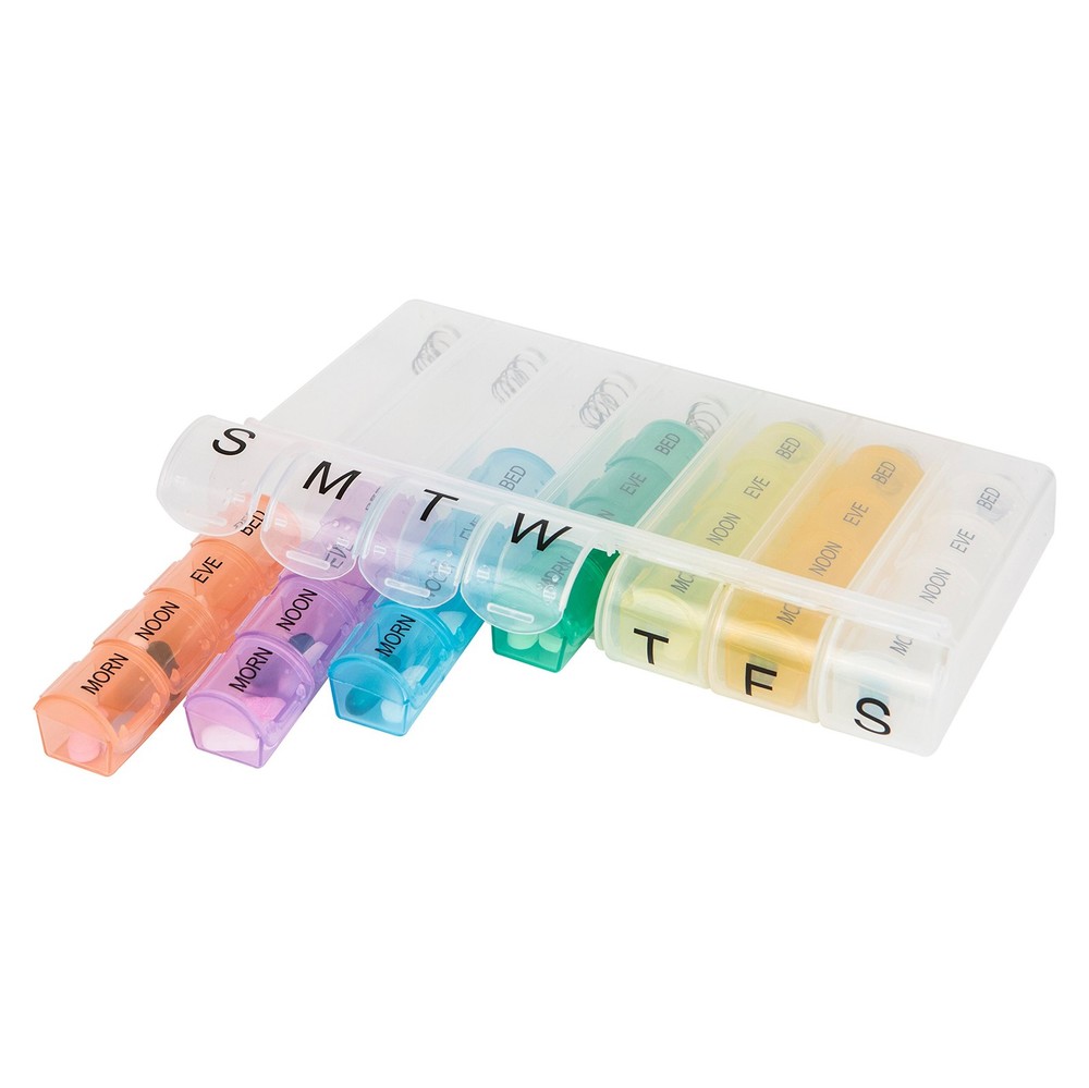 Travelon 7 Day Pill Organizer (Brights)