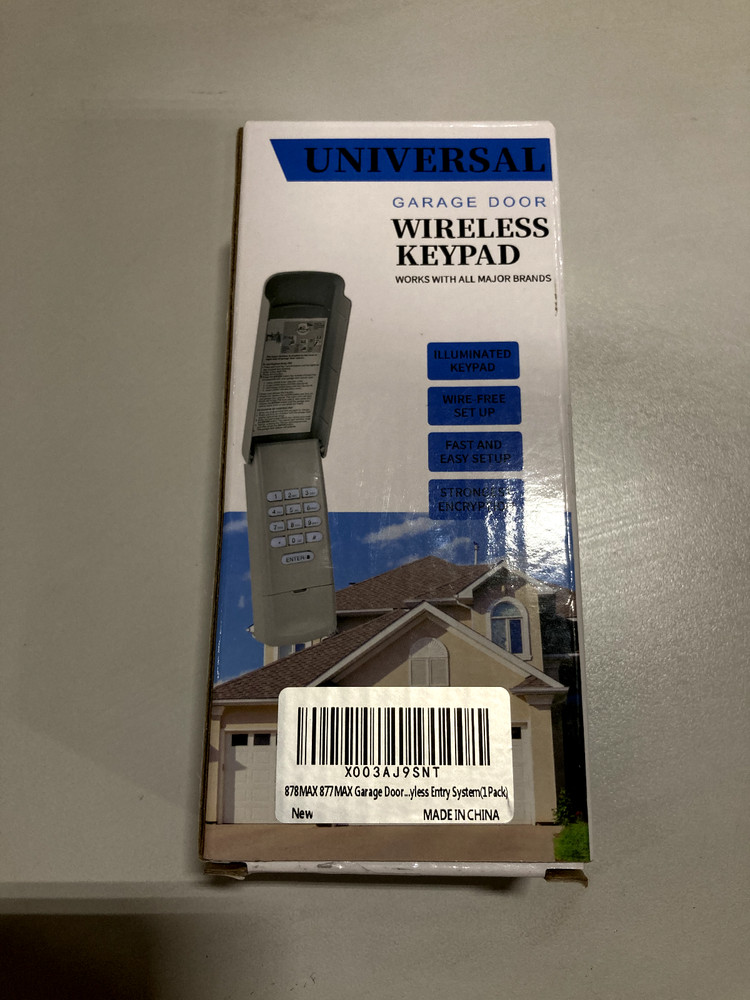Garage Door Opener Keypad Universal / Wireless Keyless
