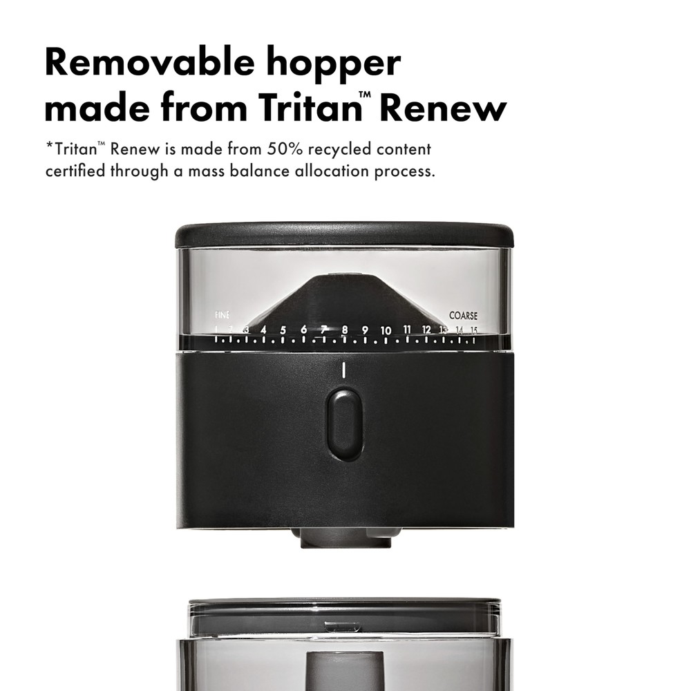 OXO Brew Compact Conical Burr Coffee Grinder