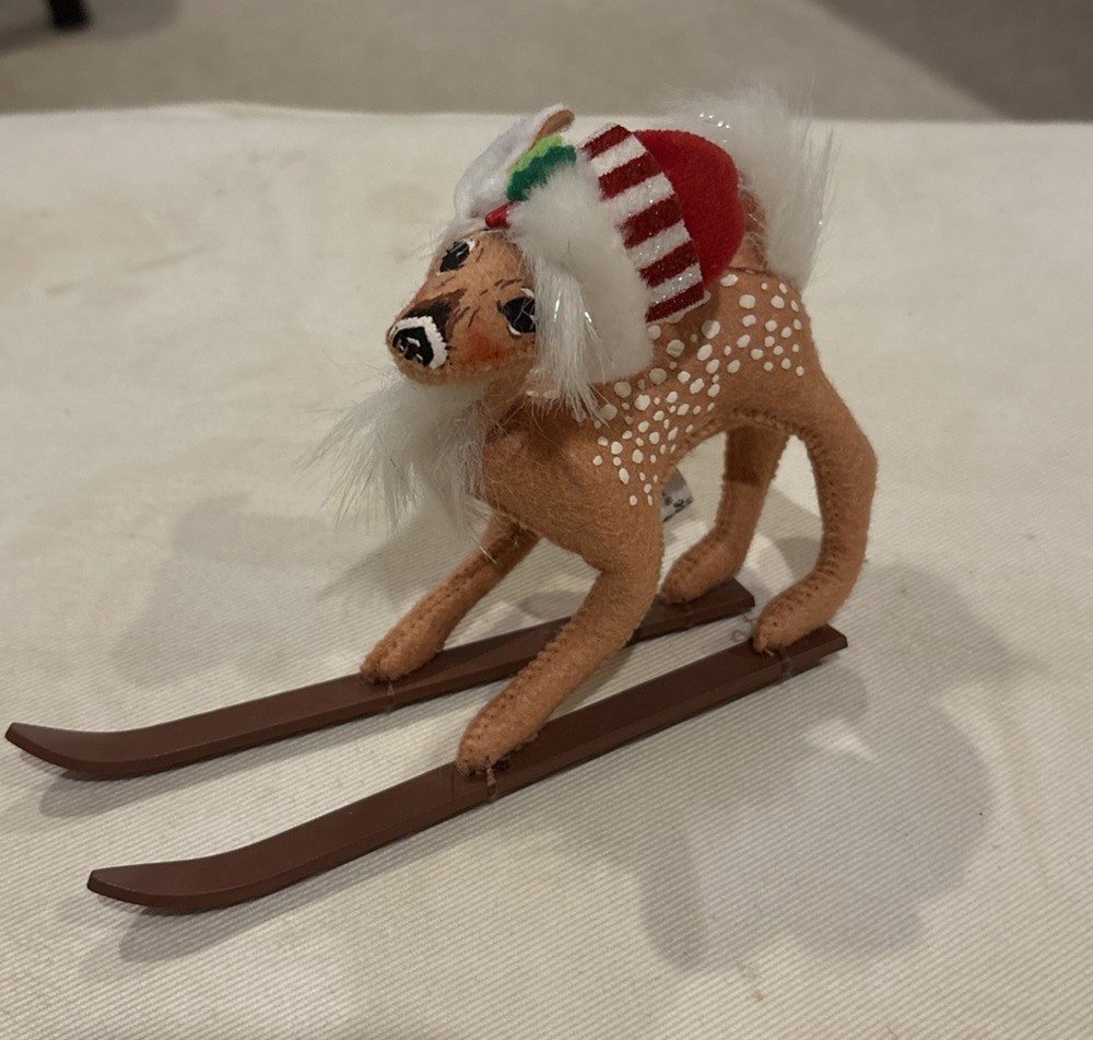 Analee Reindeer on Skis