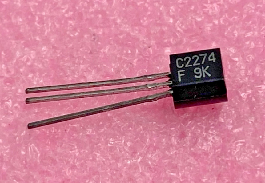 2SC2274 NPN transistor package TO-92
