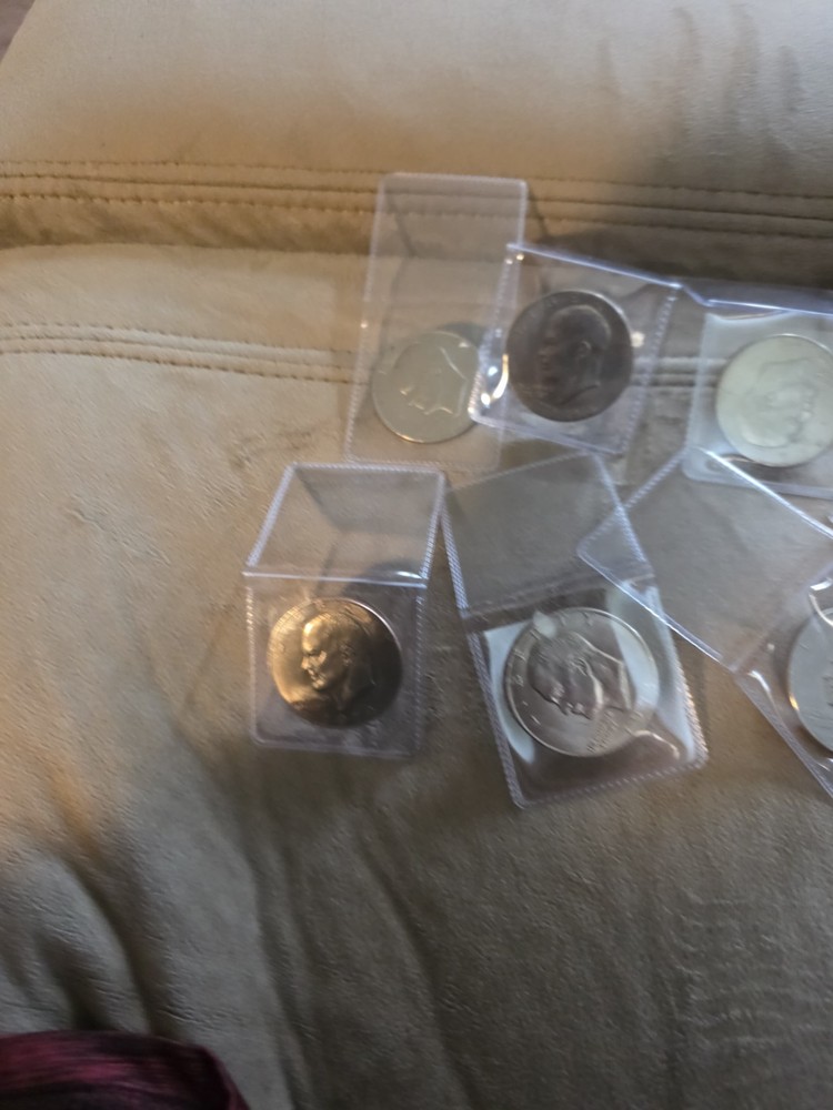 10) random Ike dollars in good condition