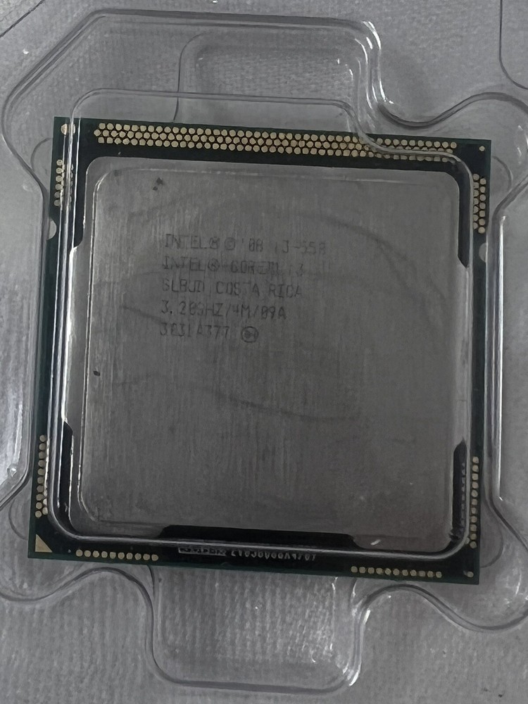 Used Intel Core i3-550 Processor 3.2 GHz 4 MB Cache Socket LGA1156 - desktop
