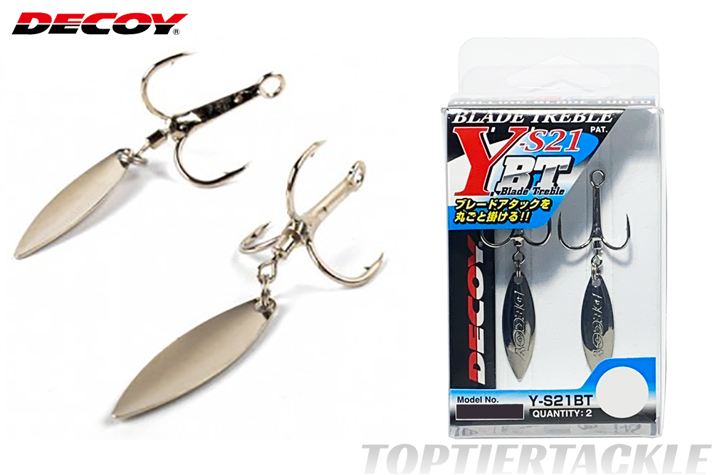 Decoy Y-S21BT Blade Treble Hook - Select Size