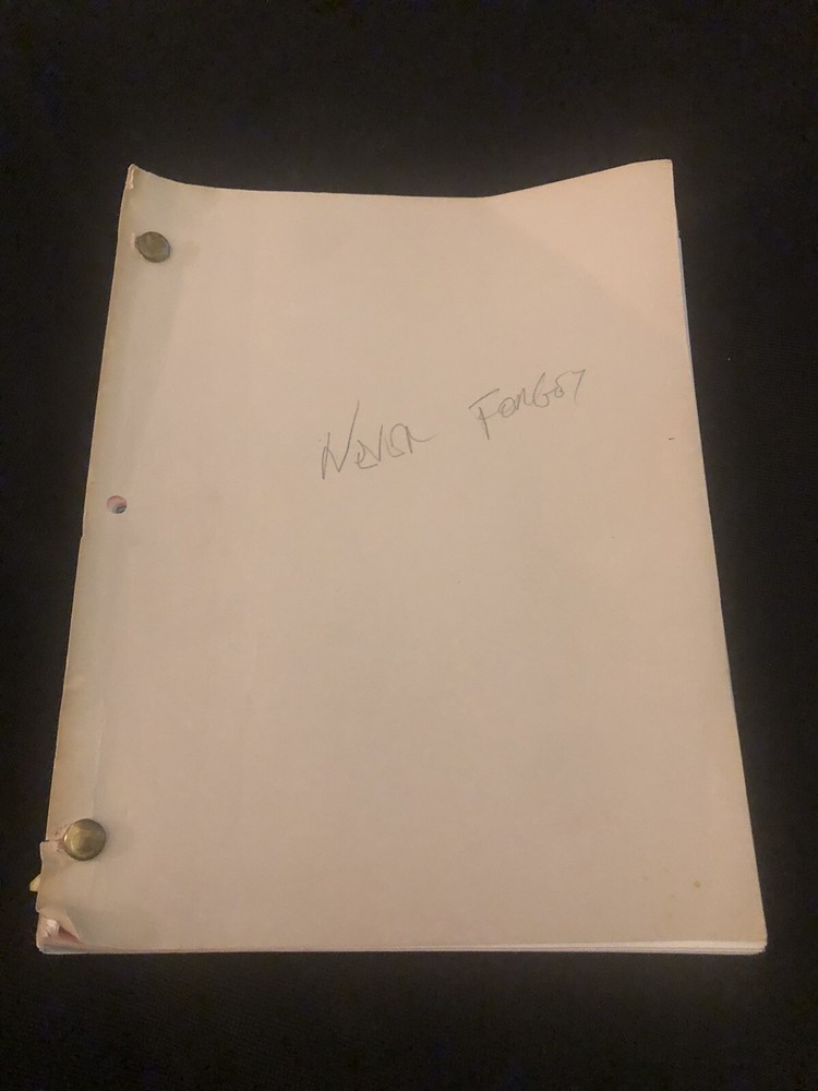 NEVER FORGET TELEPLAY by Ronald Rubin [Final Shooting Script]