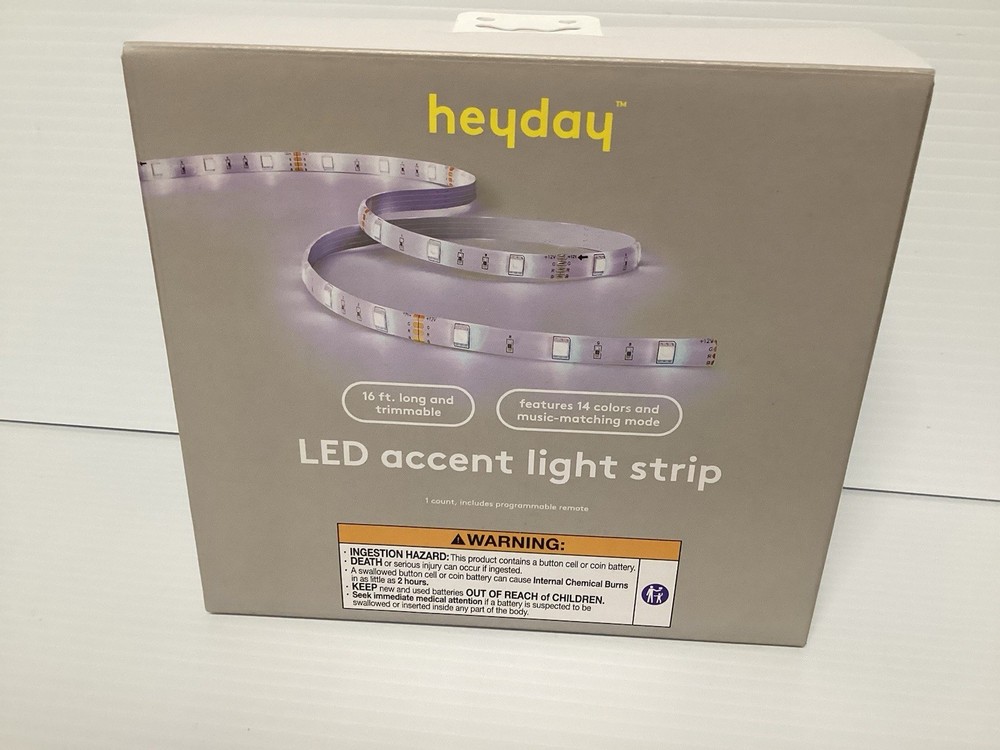 Heyday LED Light Strip Accent Color Changing New