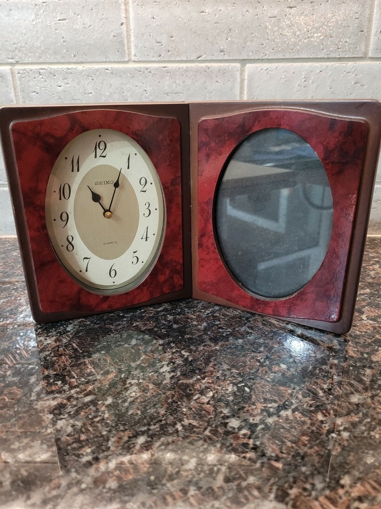 Clock Made by Seiko Picture Frame