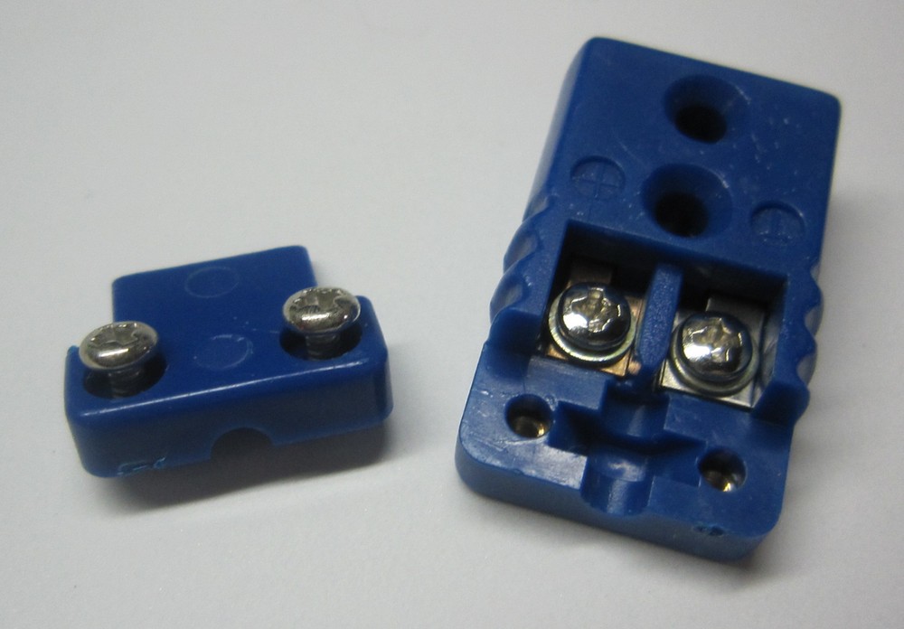 Miniature Mini T-Type Thermocouple Connector Plug Female for Wire Sensor Probe
