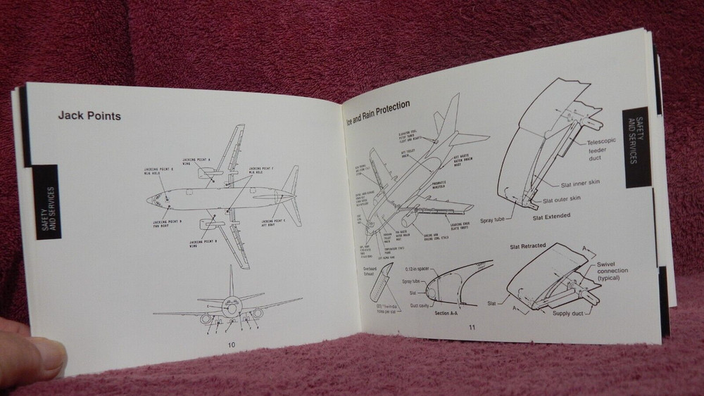 1990 Boeing Reference Guide 737 -300/-400/-500 DC-38561