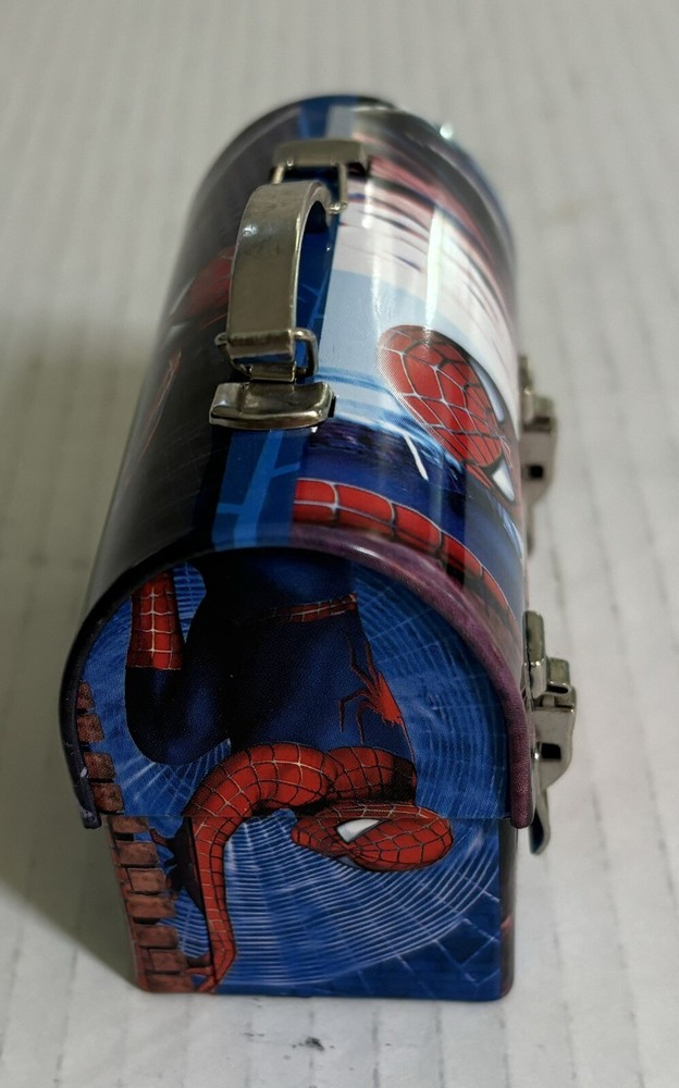spiderman collectable tin box Marvel