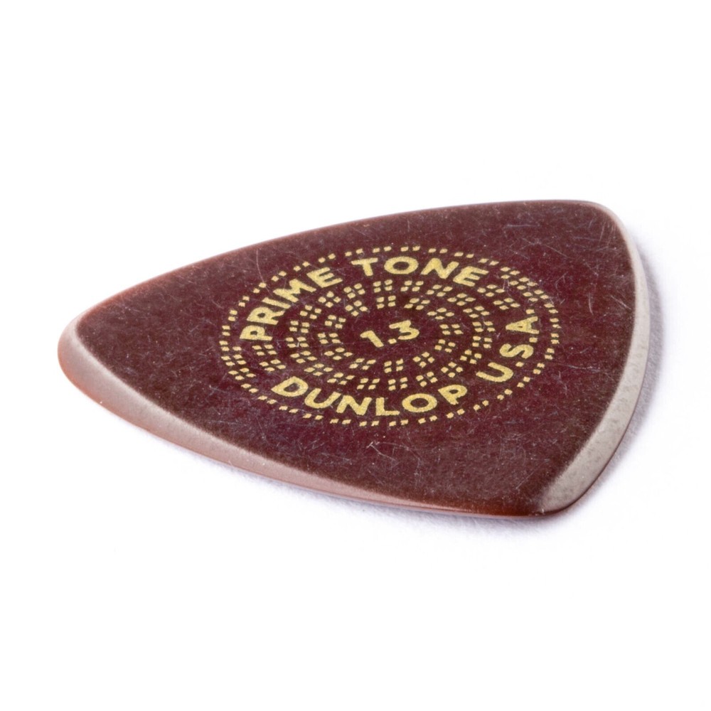 Dunlop Guitar Picks 6 Pack Primetone Small Tri Hand Sculpted Smooth 1.3mm