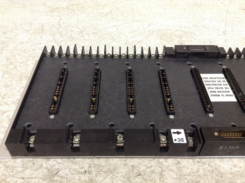 Texas Instruments 6MT 50 I/O Mounting Base Rack Chassis 6MT50
