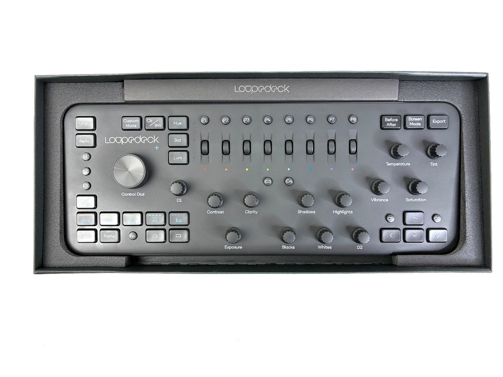 LOUPEDECK + PLUS. Video Editing Console Open Box, excellent 10/10 condition