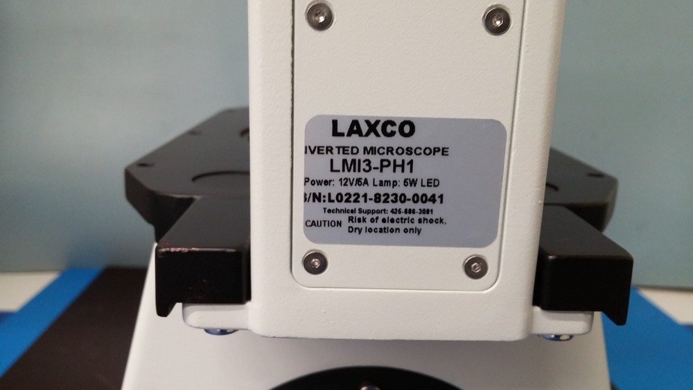 Laxco LMI3-PH1 Inverted Microscope