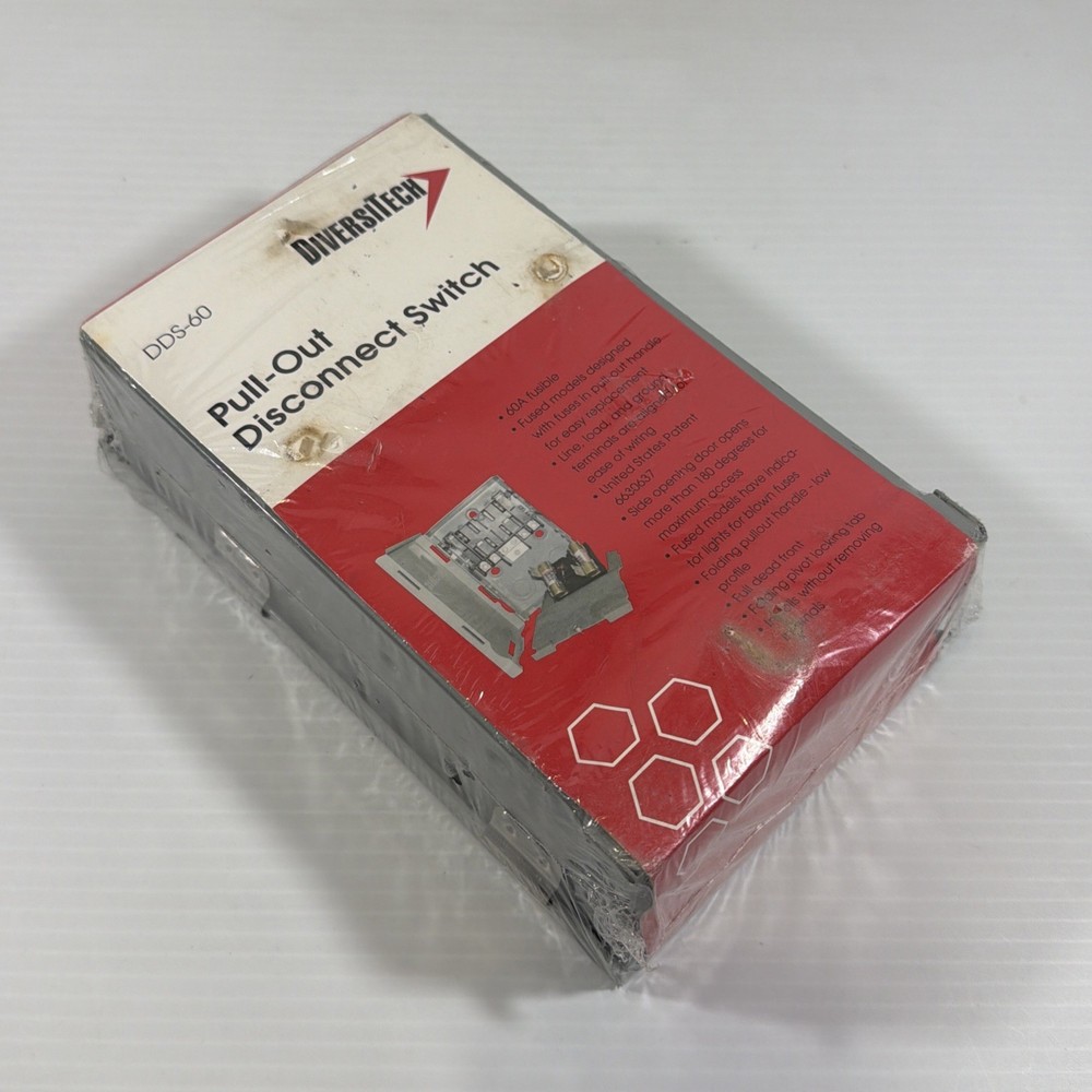 Diversitech DDS-60 Pull-Out Disconnect Switch New Sealed