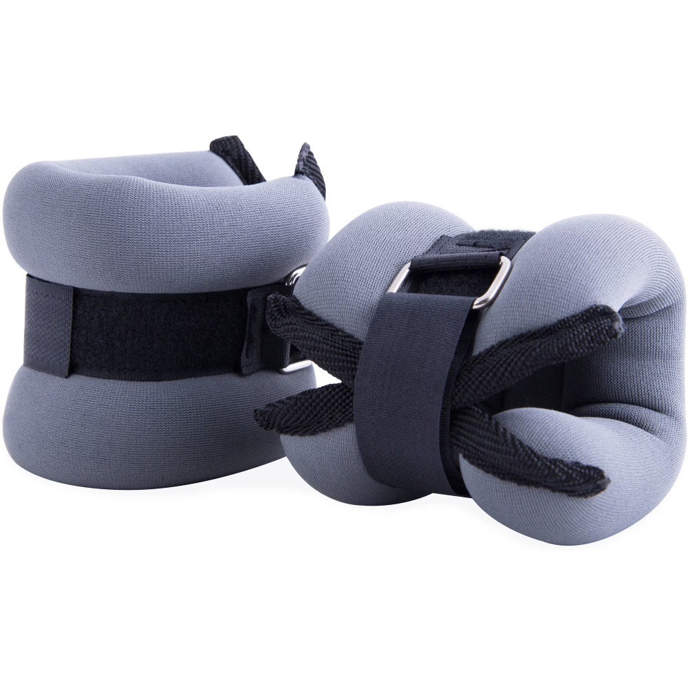 2 lb Pair Ankle/Wrist weights, Gray