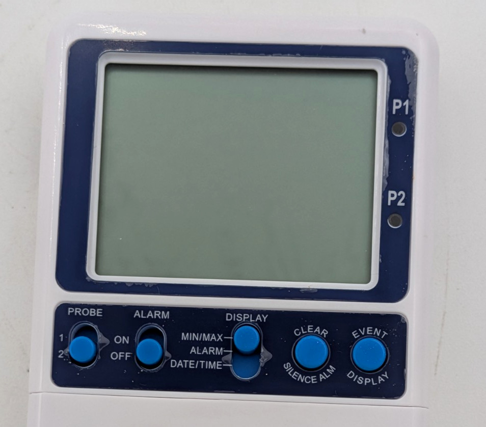 Control Co Traceable Memory-Loc 2 Channel Datalogging Thermometer - 6441 33HP72