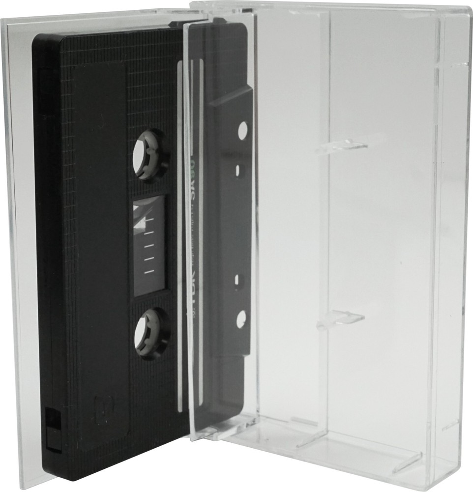 (25) CABS16CL Clear Standard Empty Replacement Media Storage Cassette Boxes Case