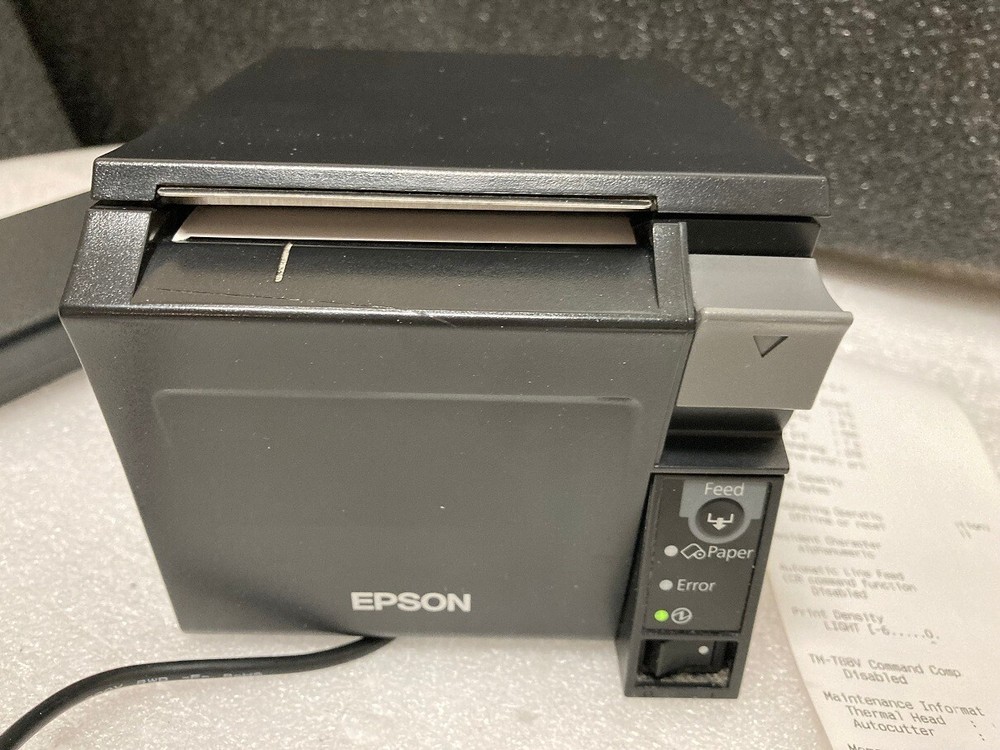 Epson TM-T70II M296A Thermal Receipt Printer w/ Adapter