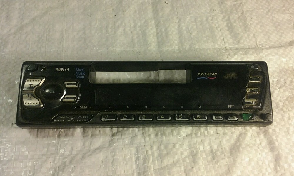 JVC KS FX240 Faceplate