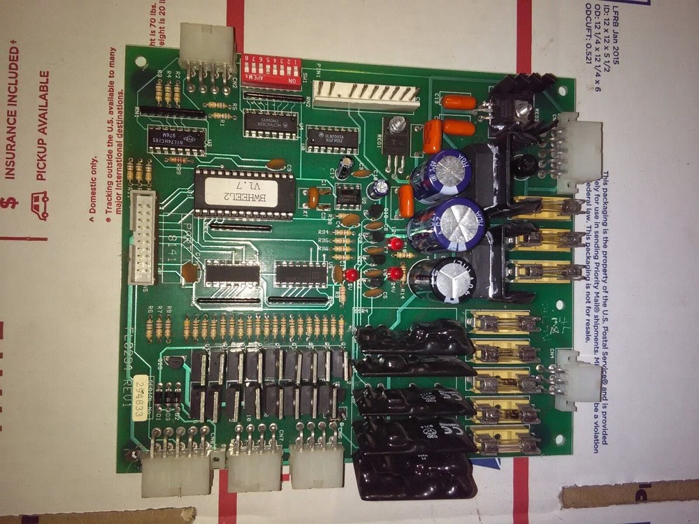 big wheel arcade coin pusher main pcb #1