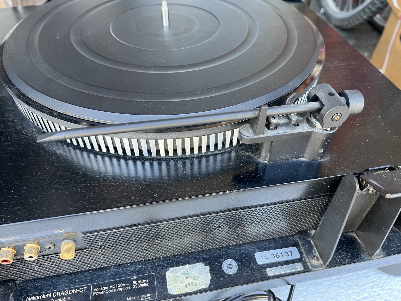 NAKAMICHI DRAGON-CT COMPUTING TURNTABLE - RARE