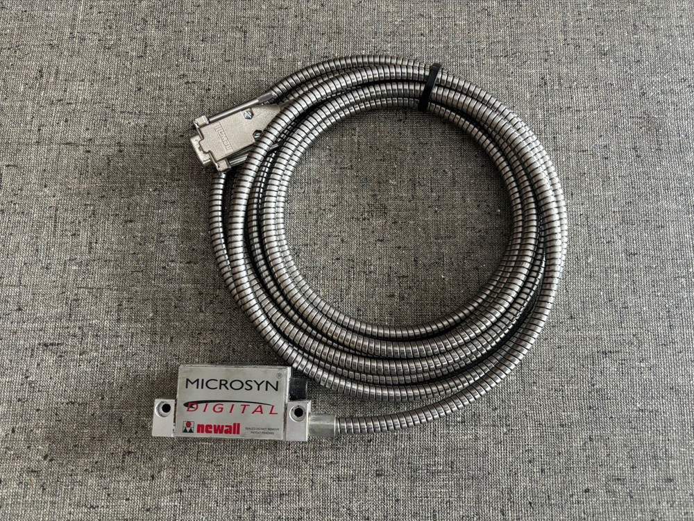 NEWALL MICROSYN DIGITAL READER HEAD W/9 PIN D CONNECTER