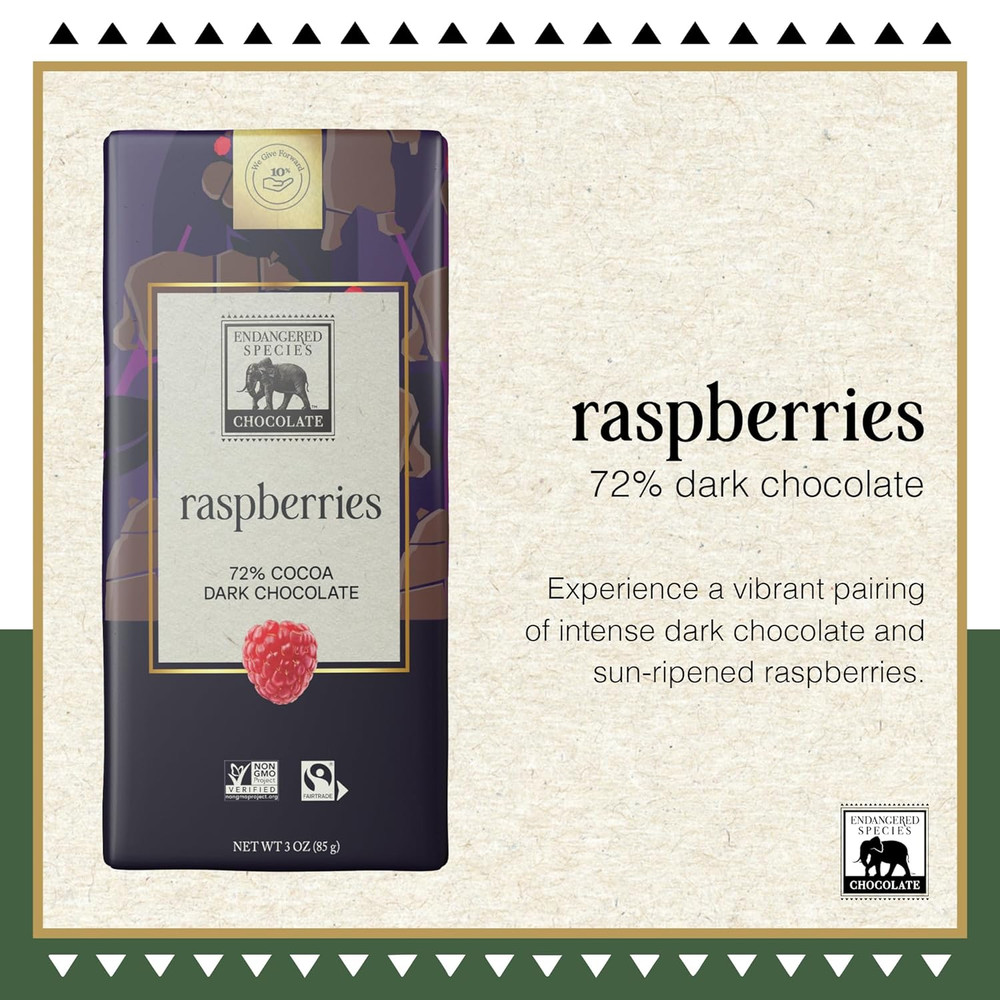 Bar Grizzly Dark Raspberry, 3 Oz