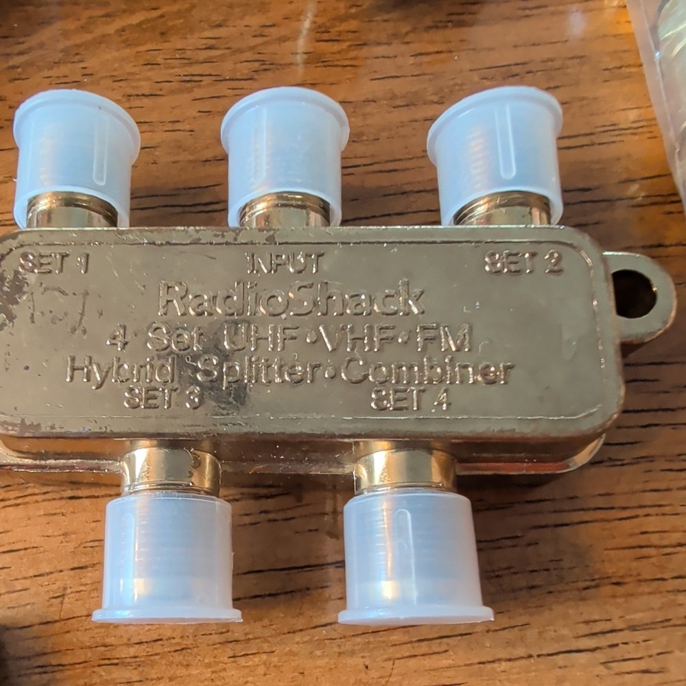 Audiophile Assortment: Coax, Splitters, Connectors, Bumpers, Legs, etc.