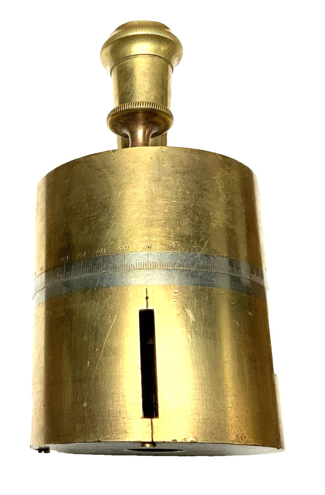 Vintage GONIOMETER Square Surveyor Bronze