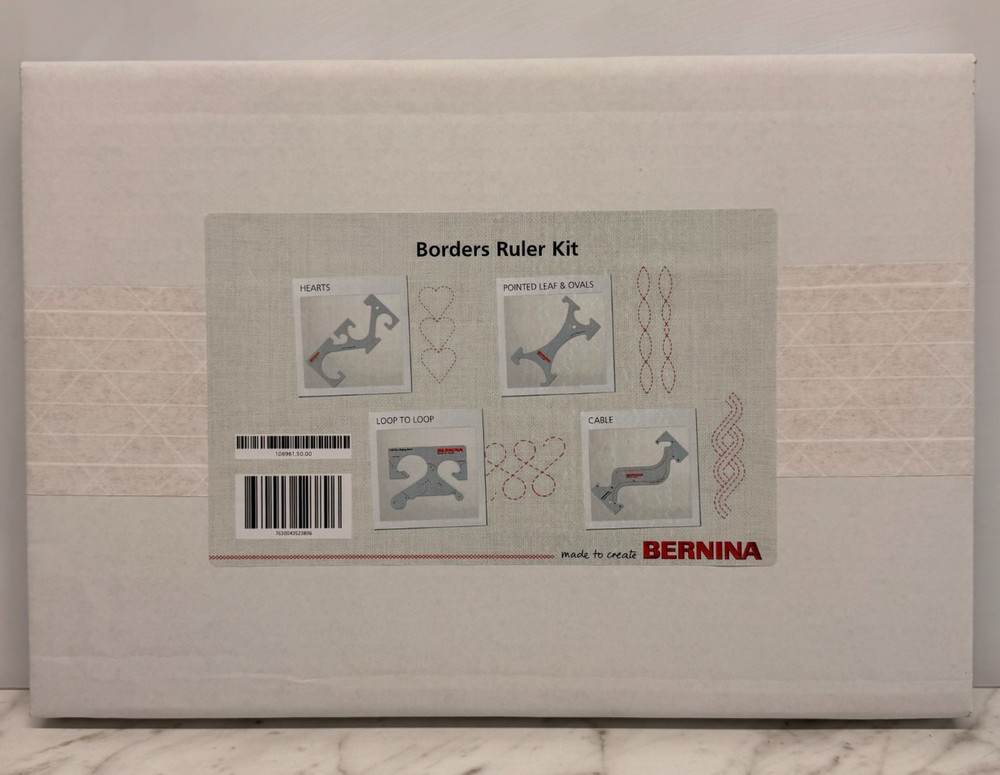 Bernina Borders Ruler Kit - for Ruler Work Quilting