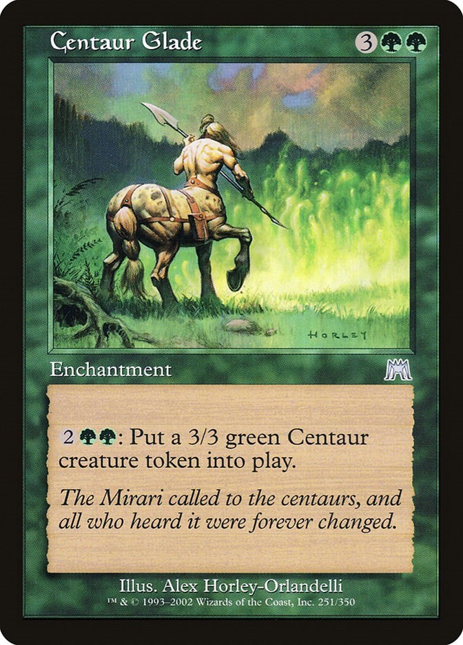 Centaur Glade Onslaught 251 MTG MP