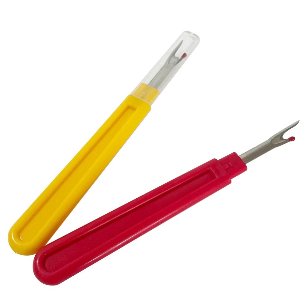 4pcs Handle Seam Rippers Thread Remover Tool Clothes Stitching Thread Unpicker.