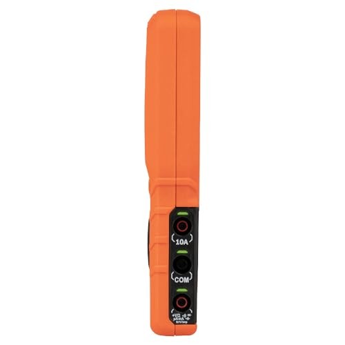 Klein Tools MM450 Slim Digital Multimeter, Reverse One Size, Orange/Black