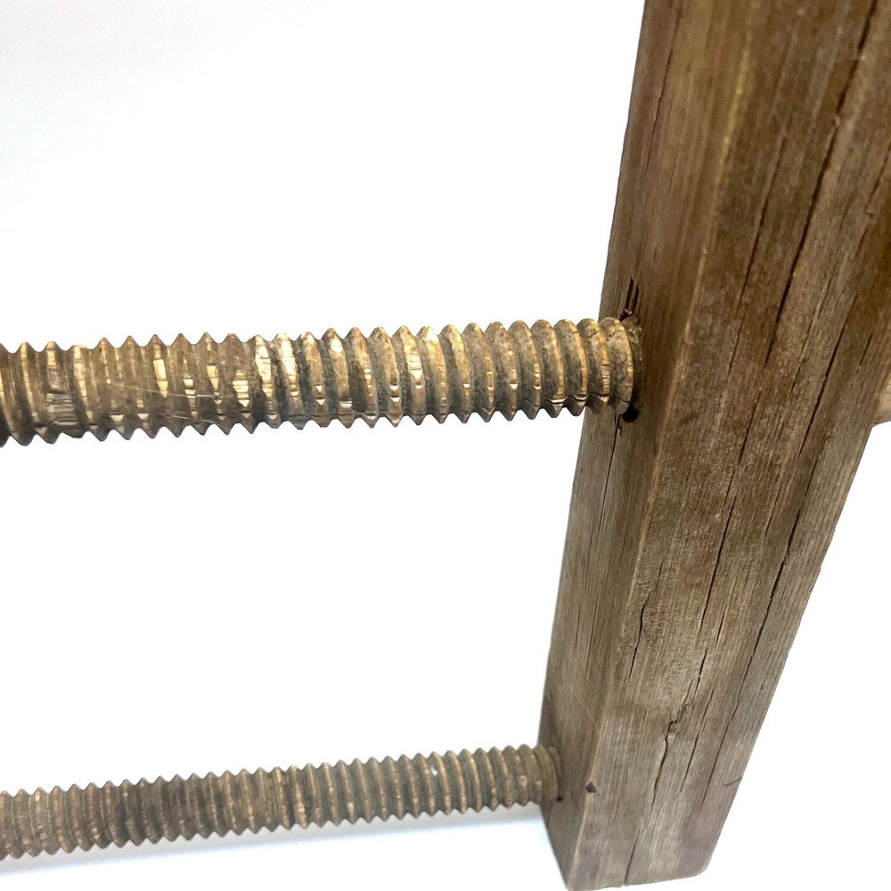 Vintage Rustic 16" Wood Shop Vise