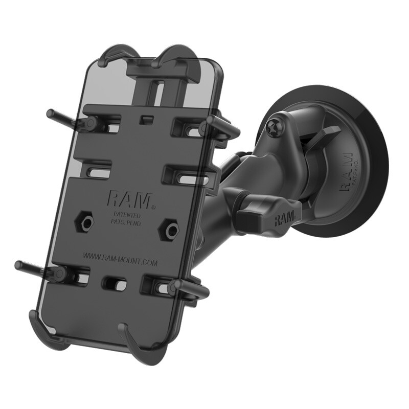 RAM Mount Top Hook Clamping PDA Cradle Plastic Suction Mount RAP-B-166-PD3U