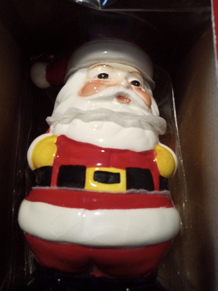 Stackable Measuring Cup Set Santa Claus By Holiday Time NIB