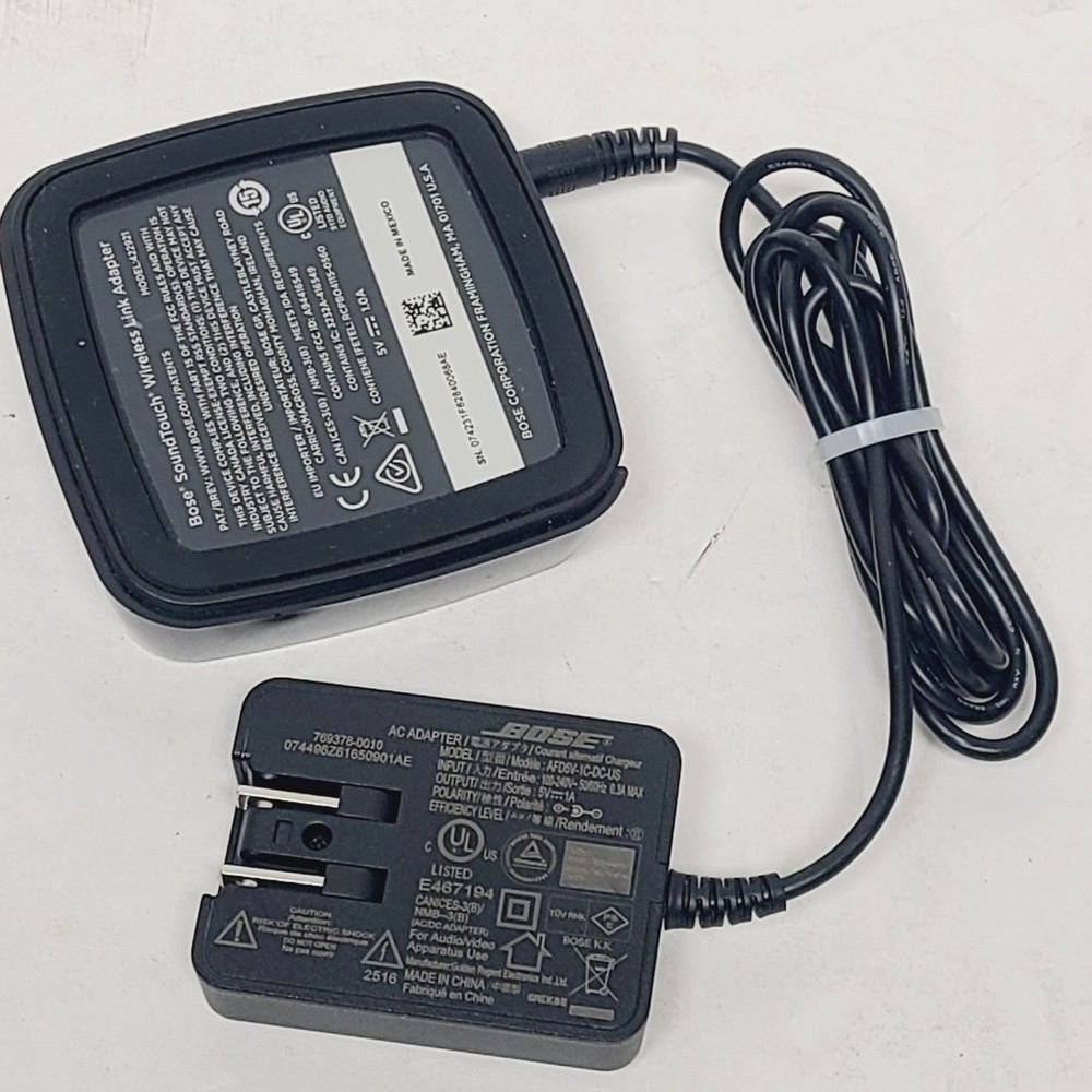 Bose SoundTouch Wireless Link Adapter Model 422921 Bluetooth WiFi Connector