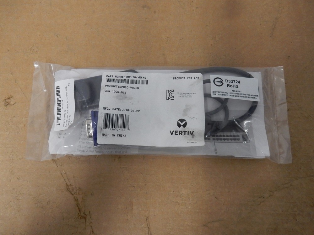 New in Box AVOCENT MPUIQ-VMCHS Server Interface Module for VGA USB