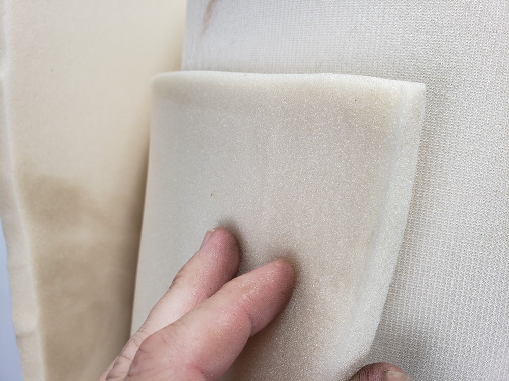 Foam Upholstery 1/2" x 57" 14' Craft Padding Medium Density Sheet Pad Backing