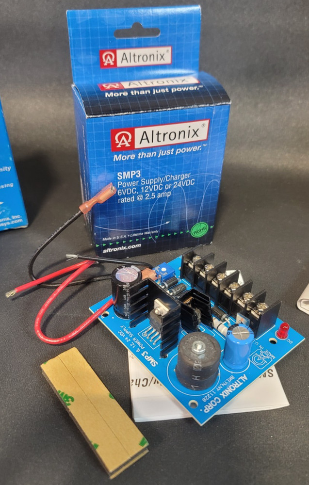 Security System Accessories Lot ~ Altronix, TriTech Speco