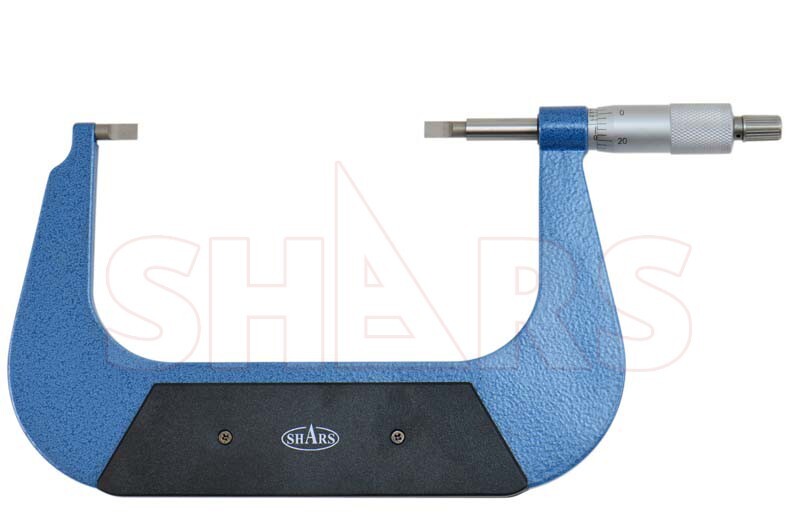 SHARS PRECISION 4-5 INCH BLADE OUTSIDE MICROMETER .0001" NEW #}