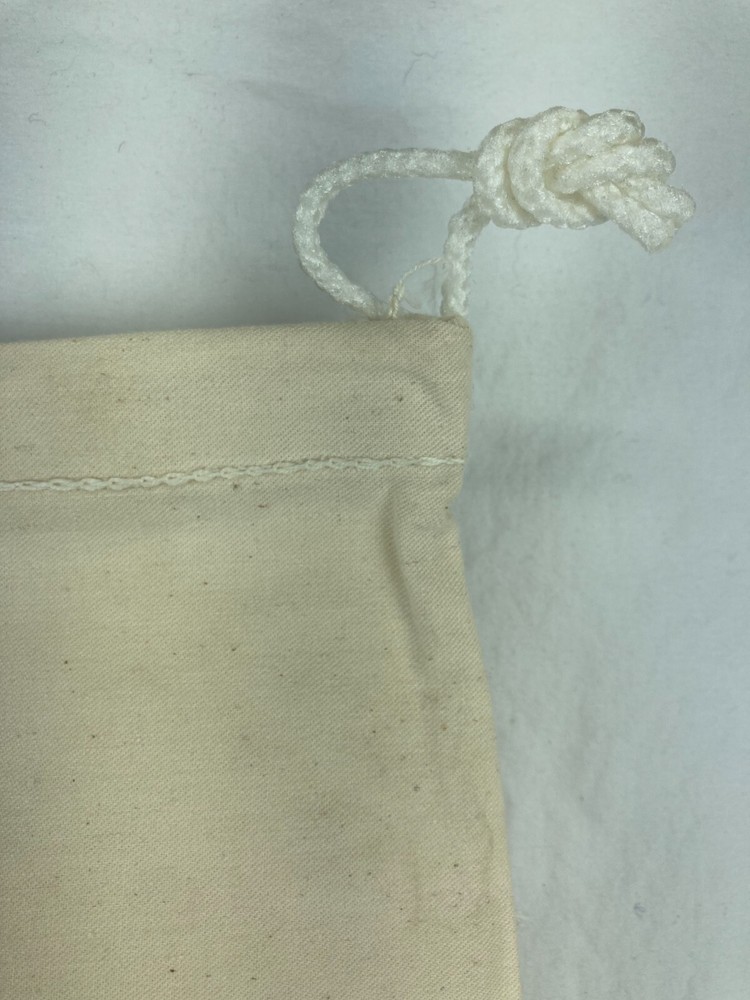 Vintage Dust Cover Storage Bag Beige Mickey Mouse Drawstring Top Protector