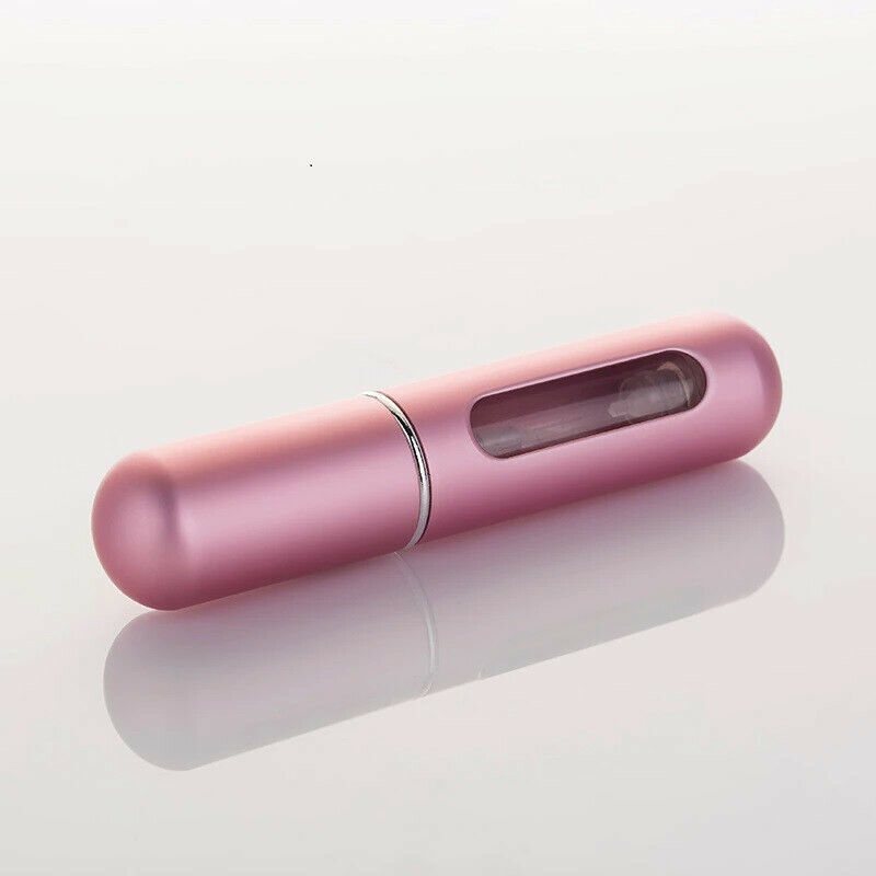 (5ml) Mini Refillable Travel Portable Perfume Atomizer Bottle Spray Pump Case