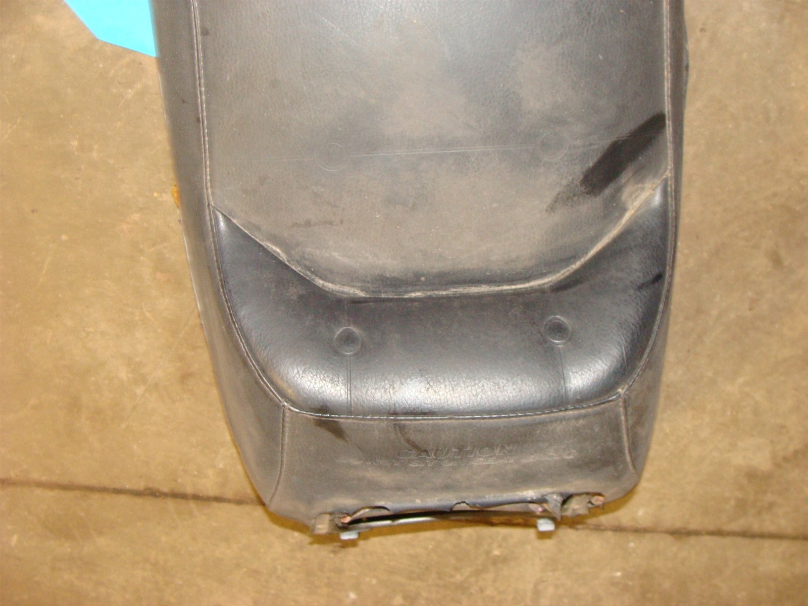 1992 YAMAHA PHAZER 2 II PZ480e seat, needs new base and trunk flap