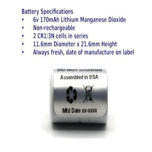 6v Battery for Pet Stop Collars by