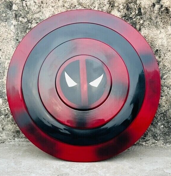 Captain Deadpool and Wolverine Shield Deadpool Costume cosplay Armor Shield